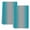 Turquoise gray, variant on Yellow Grey Stripes Microfiber Kitchen Towel, Modern Minimalist Solid Gradient Soft Absorbent Dish Towels, Quick Drying Washable Dishcloths for Kitchen Cleaning, Drying Dishes, 18x28 Inches