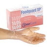AmerCare X-Large Powder-Free Poly Foodguard Embossed HDPE Gloves, Case of 2,000