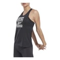 thumbnail image 4 of Playera Reebok Mujer Dama Entrenamiento Graphic Tank negro ECH, 4 of 8