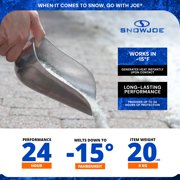 Snow Joe Calcium Chloride Ice Melt Blend, Snow Removal for Driveway, 20 Lbs