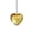 Gold, variant on Osdhezcn Hanging Prism Craft Pendant Heart-shaped Sun Catchers with Chain Room Ornament