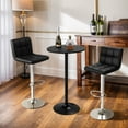 Homall Bar Table and Bar Stools Set, Modern Counter High Top Table and