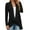 02 Black, variant on Lightweight and Cardigan for Women Solid Color Open Front Loose Fit Cardigans Soft Women Coat With Pokets Cogild
