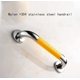 thumbnail image 4 of Pasamanos de baño Pasamanos de seguridad de la ducha Agarre antideslizante Báscula de baño Pasamanos auxiliar de ducha para ancianos discapacitados (color: amarillo, tamaño: 38 cm). Afortunado Sencillez, 4 of 5
