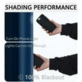thumbnail image 5 of SLYNSHome 100% Blackout Curtains for Bedroom Full Light Blocking Window Curtains for Living Room Navy Thermal Insulated Room Curtains, 5 of 7