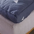 thumbnail image 4 of Extra Thick Queen Mattress Topper Pillow Top Mattress Protector Cover with 3 inch Hotel Quality Down Alternative Fill Microfiber Soft and Breathable, Blue, 4 of 9