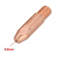 thumbnail image 1 of Pointe de Contact en Cuivre M6 pour Torche de Soudage 24KD MIG/MAG 0.8/1.0/1.2mm, 1 of 10