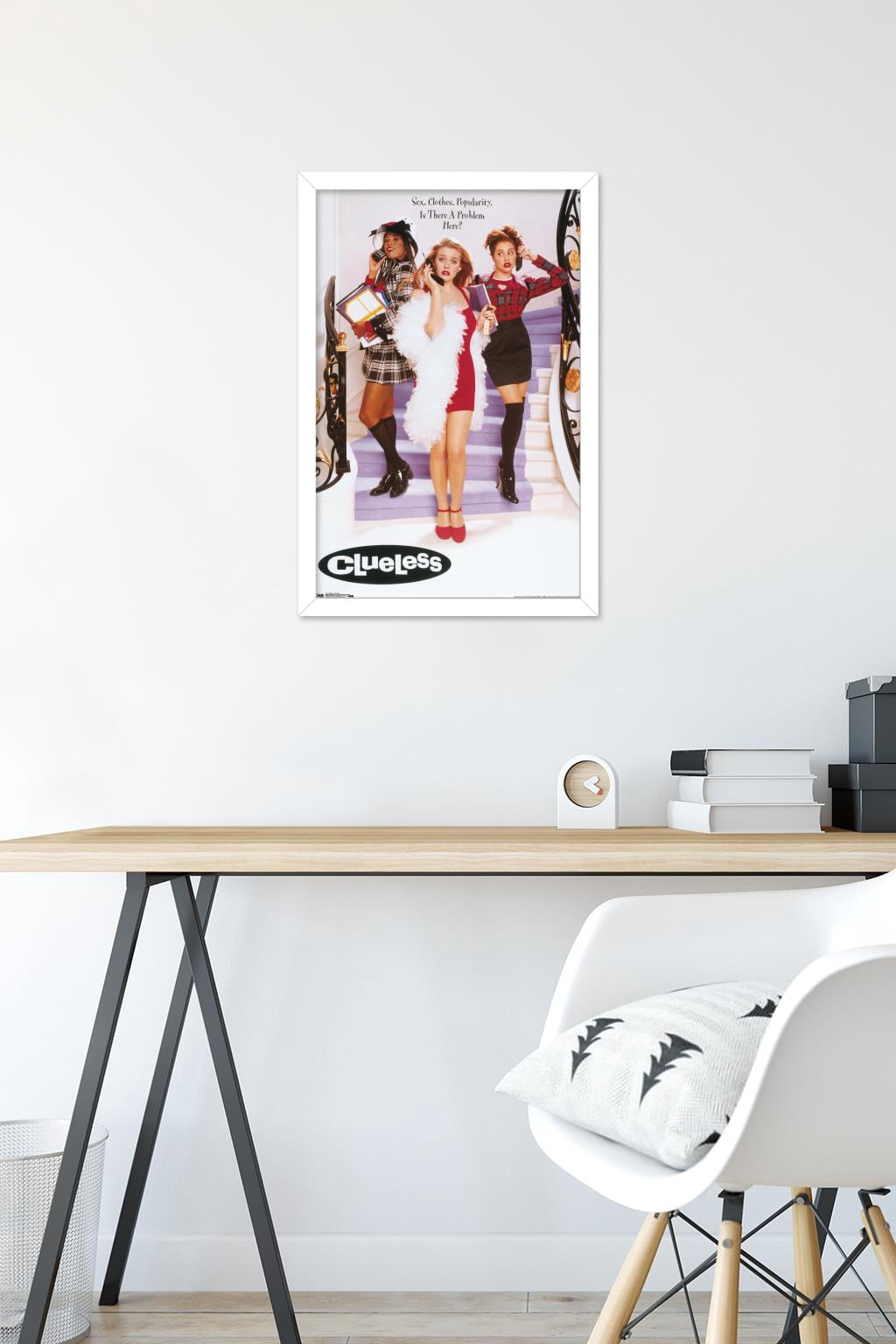 Clueless - One Sheet Wall Poster, 14.725" x 22.375" Framed