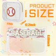 thumbnail image 2 of Set de bolsas de maquillaje BuyCard con temática de béisbol, 2 unidades, para sus niñas, 2 of 6