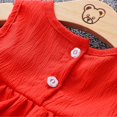 thumbnail image 4 of FDDMis Girl Clothing Set Size 7-8 Girl Outfits Girls Outfit Sets Size 10-12 Girls Shirt and Workout Shorts 12 Year Old Girl Clothes, Red 2-3 Years, 4 of 6