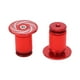 thumbnail image 5 of Tapón de manillar de bicicleta RISK, de aluminio, con bloqueo para manillar de montaña, color rojo, 5 of 14