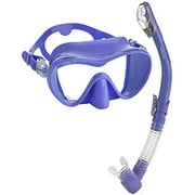 Mares Calypso Mask Snorkel Combo, Lilac