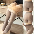 thumbnail image 4 of Pantalones Cálidos De Invierno Para Mujer Leggings De Felpa Gruesos Ajustadospangjing, 4 of 4