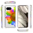 thumbnail image 5 of CoverON Phone Design For Google Pixel 8 Case, Clear Flexible Soft Rubber Slim TPU Cover, SunFlower, 5 of 7