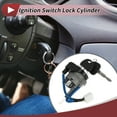 thumbnail image 3 of Unique Bargains 1 Set Cilindro de Bloqueo de Encendido para Hyundai Elantra 2.0L L4 2007-2010 Interruptor de Encendido Cilindro de Bloqueo de Puerta No.819052H230/819052H210 Metal, 3 of 7