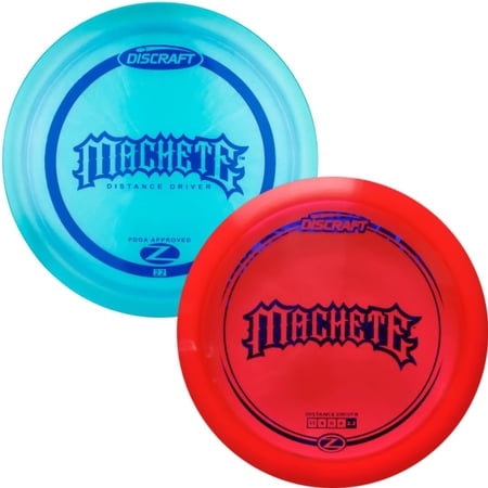 Discraft Elite Z Machete - Distance Driver Golf Disc 2 Pack - 173-174 Gram