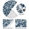 Hidove Christmas Tree Skirt Snowflake Xmas Tree Skirt Floor Door Round