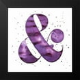 thumbnail image 2 of Atelier B Art Studio 12x12 Black Modern Framed Museum Art Print Titled - AMPERSAND, 2 of 5