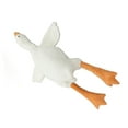thumbnail image 4 of Goose Stuffed Toy Stuffed Animal Toy Stuffed Animal Toy Big White Goose Shape Simulation Design Cute Beautiful Soft Comfortable Plush Pillow Toy, 4 of 8