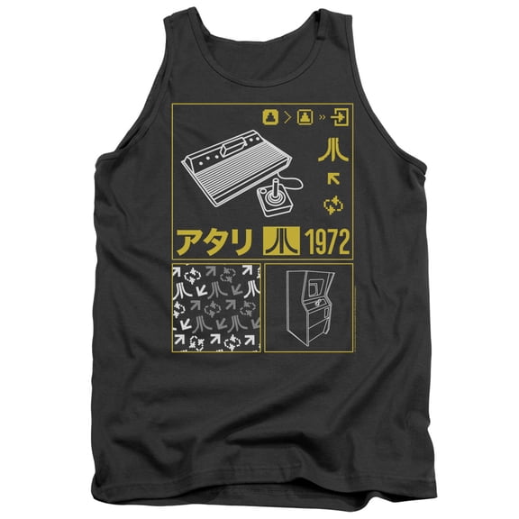 Atari - Kanji Squares - Tank Top - XX-Large