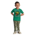 thumbnail image 3 of PACMAN St Paddys Catch Me Kiss Me Toddler Boy Girl T Shirt Infant Toddler Brisco Brands 24M, 3 of 6