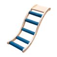 thumbnail image 3 of Stgfyxgs Bird Wooden Ladder Toy, Pet Parrots Climbing Bridge, Wood Bird Perch Stand Bird Hanging Swing Cage Accessories,, 3 of 9