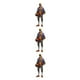 thumbnail image 3 of Yuarrent Decoraciones de Halloween de moda Figuras de esqueleto geniales para un ambiente moderno No se desvanece ni se deforma el baloncesto Type1 NO1, 3 of 6