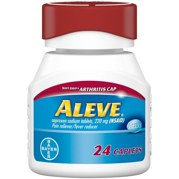 Aleve Soft Grip Arthritis Cap Pain Reliever/Fever Reducer Naproxen