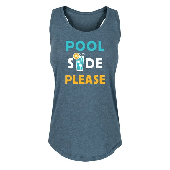 Instant Message - Poolside Please - Women's Racerback Tank