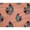 thumbnail image 4 of oneOone Polyester Lycra Fabric Leaves & Floral Block Print Fabric By Yard 56 Inch Wide, 4 of 4