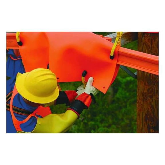 Salisbury Insulating Blanket,Orange,3 Ft x 3 Ft 1300