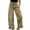 Coffee#01, variant on Women's High Waisted Wide Leg Jeans Ruffled Hem Front Seam Barrel Denim Pants Fashion Vacation Streetwear Coffee,S