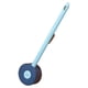 thumbnail image 2 of Cepillo de Baño Wosthever Montado en la pared Mango de plástico azul, 2 of 6