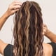 thumbnail image 4 of unbranded Ponytail Clip Extension Marrón De Temperatura Con, 4 of 6