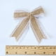 thumbnail image 3 of Estrela 10 Piezas Lazos de Arpillera Hechos a Mano Lazo Rústico Adorno de Pajarita Decoración de Boda Adorno para Manualidades Envoltura de Regalos Decoración de Fiesta en el Hogar, 3 of 5