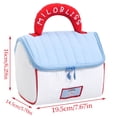 thumbnail image 5 of Cosmetic Bag Large Capacity Toiletry Bag Handheld Makeup Bag Skincare Organisers, 5 of 19