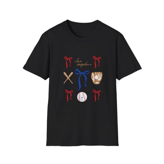 Dodger Los Angeles T-Shirt: Baseball Fan Apparel, Softstyle Cotton Tee