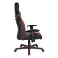 thumbnail image 4 of Chaise Gaming Vapor en Similicuir Noir avec Accents Rouges, 4 of 11