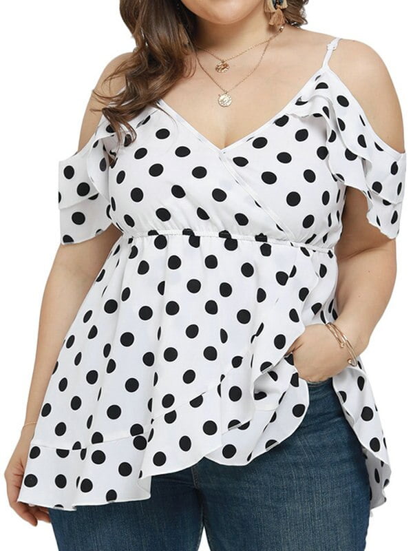 womens plus size tops walmart
