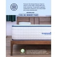 thumbnail image 2 of Sunrising Bedding 12 inch Natural Latex & Gel Infused Memory Foam Full Mattress, Medium Firm, Non-Toxic & No Fiberglass, Assembled in USA, Certipur-US,120 Night Trial, 20 Year Warranty, 2 of 6