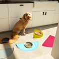 thumbnail image 5 of Alfombrilla de silicona para comida de mascotas, impermeable, antideslizante, evita derrames, mantel Flexible fácil de limpiar, 3 uds., 5 of 5