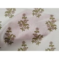 thumbnail image 4 of oneOone Cotton Poplin White Fabric Leaves & Flower Florals Sewing Crafts Projects Fabric Printss By Yards 42 Inches Wide, 4 of 4