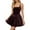 Purple, variant on Women's Square Neck Pleated Mini Dress - Low Waist Tight Corset Short Party Dress with Ruffled Hem, Side Zipper & Double-Layer Design