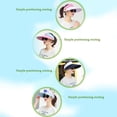 thumbnail image 5 of fastboy Soleil pour Visière Chapeaux Femmes Grande Protection de Bord Plage Chapeau de Soleil Réglable pour l'Extérieur No.5, 5 of 5