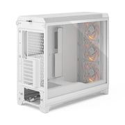 Fractal Design Meshify 3 XL RGB Clear Tint Tempered Glass E-ATX Full-Tower Computer Case, White