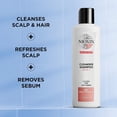 thumbnail image 4 of Nioxin System 3 Cleanser Shampoo & Scalp Therapy Conditioner Set For Colored hair, 33.8 oz Each, 4 of 5