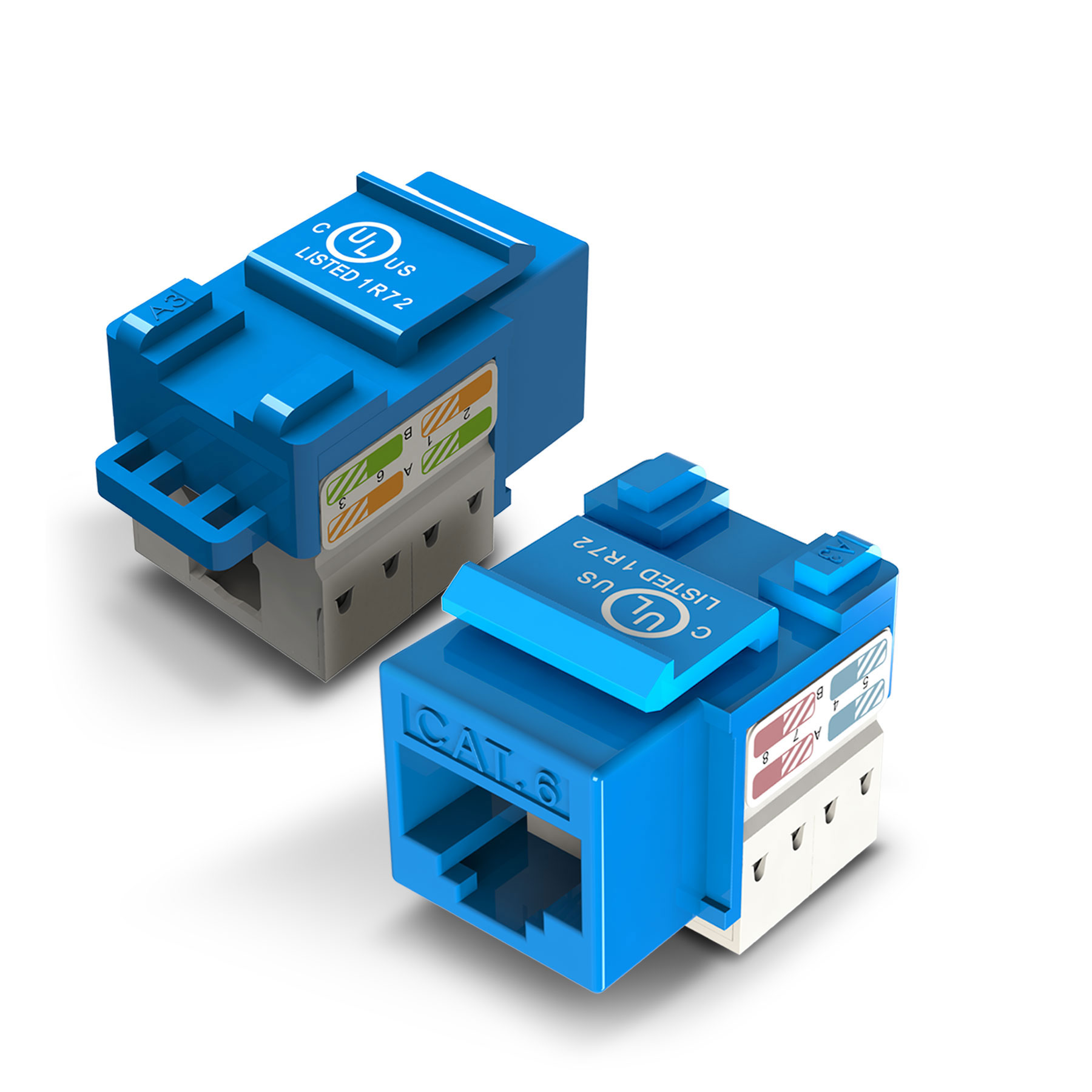 1Pack Keystone, GearIT Cat6 RJ45 PunchDown Keystone Jack