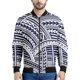 thumbnail image 3 of Chaqueta con cremallera maorí en blanco y negro para hombres y niños, sudadera de gran tamaño con estampado 3D, chaquetas bomber de manga larga para primavera y otoño, 3 of 5