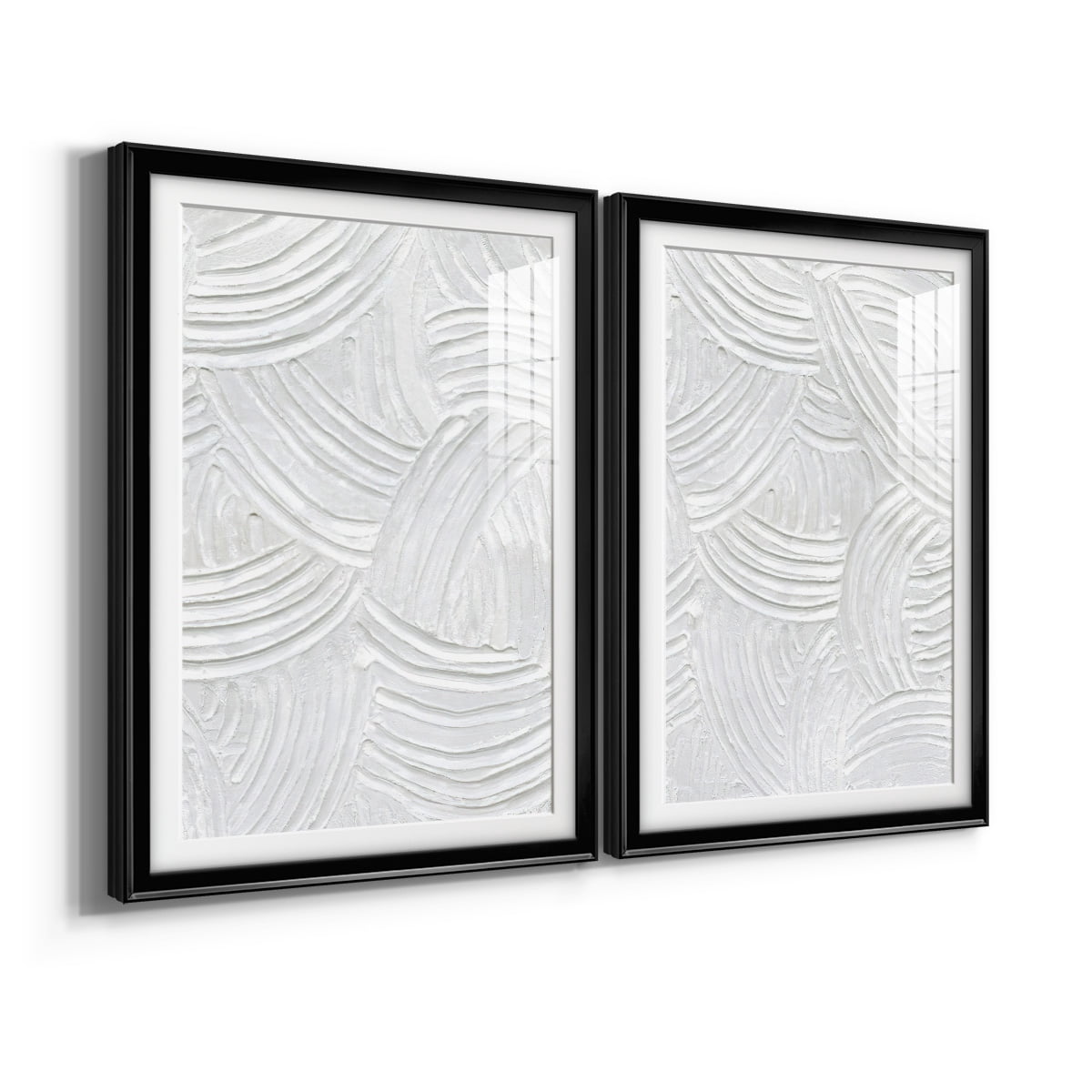 Wexford Home Sandstone Grooves I Premium Framed Print, 22.5" x 30.5" - Ready to Hang, Black (Set of 2)