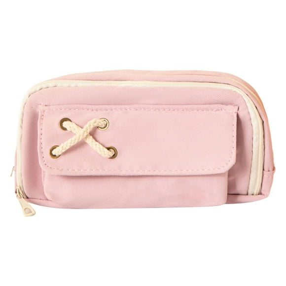 Clearance! beishanbush Home Decor Big Capacity Pencil Pen Case College School Large Storage High Capacity Bag Pouch Holder Box Organizer Light One Size Multi-Color